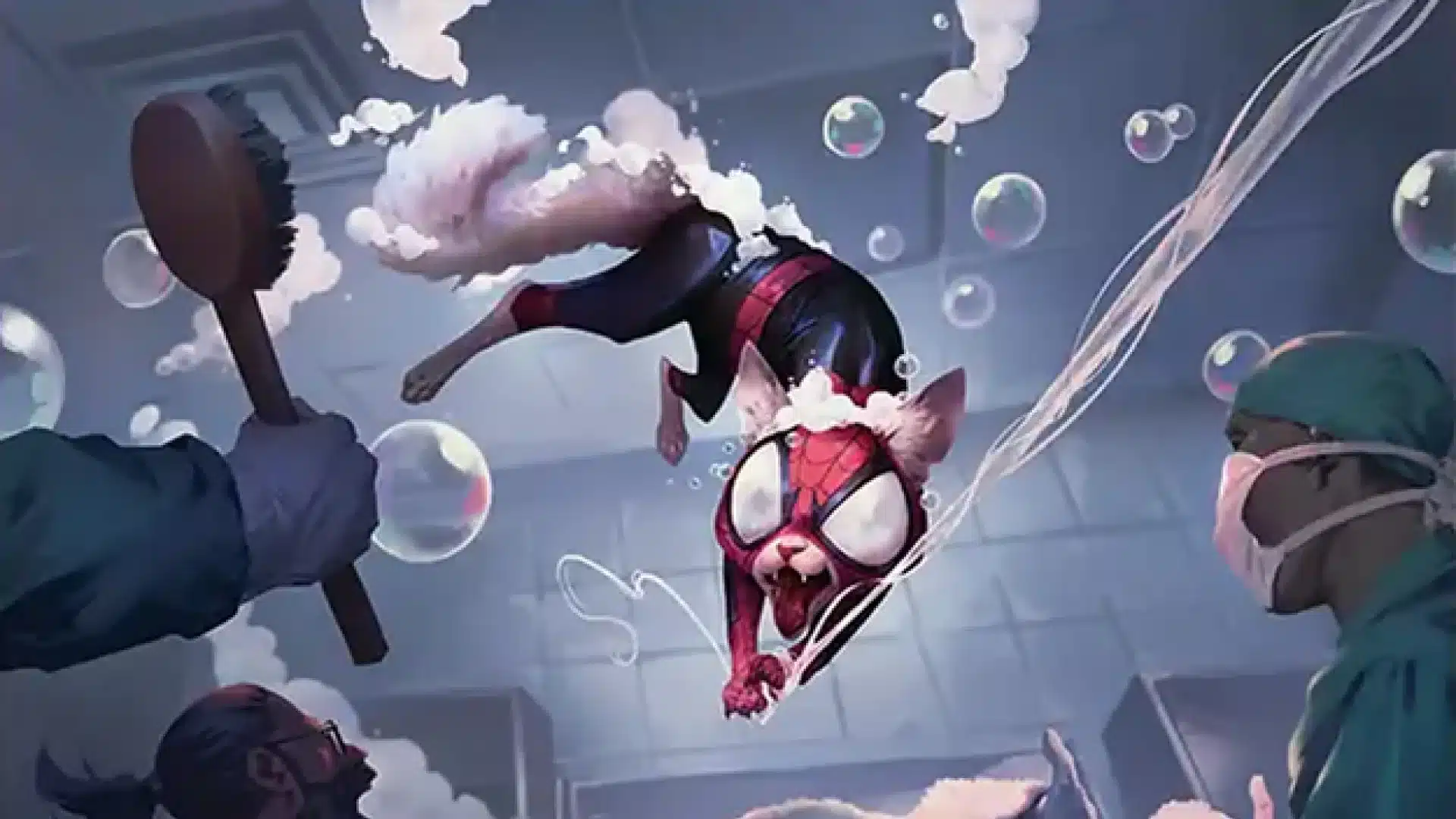 Masked Meower | Spider-Man | Art by Narendra Bintara Adi