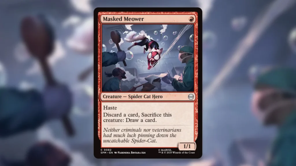 Spider Man MTG Heroes Masked Meower