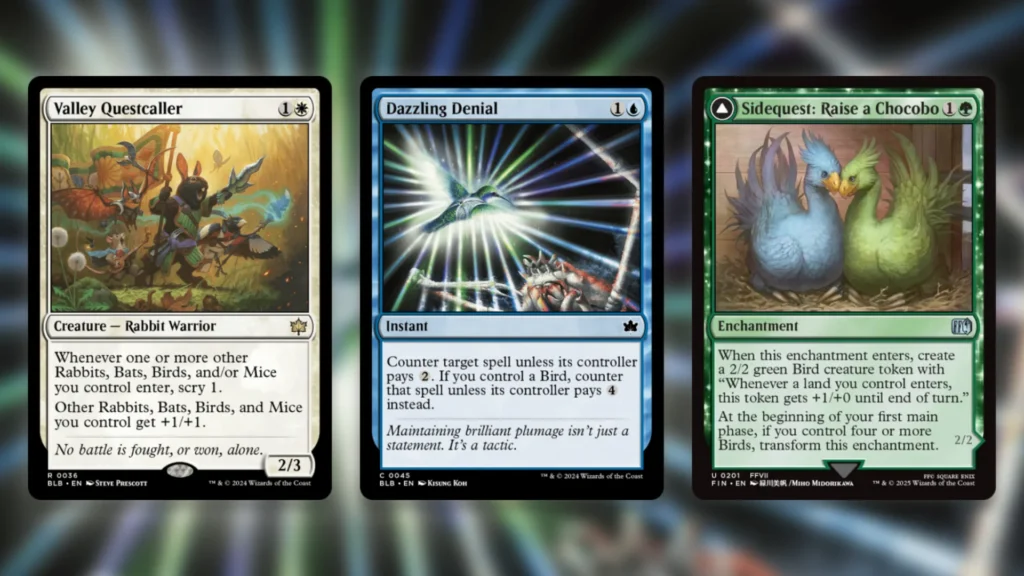 Bant Birds MTG Standard Support