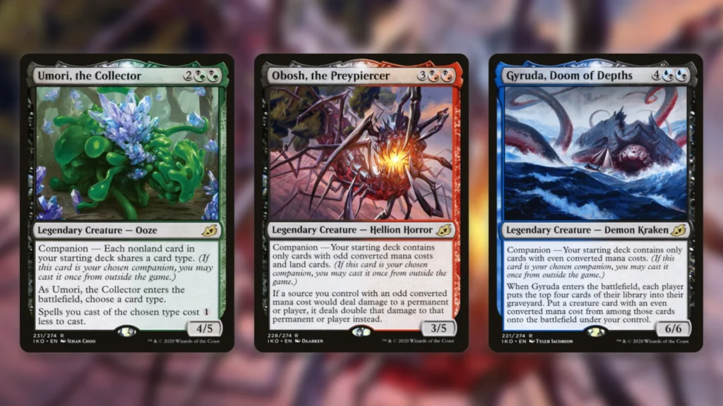 Companion Mechanic Return MTG Reasonable Examples