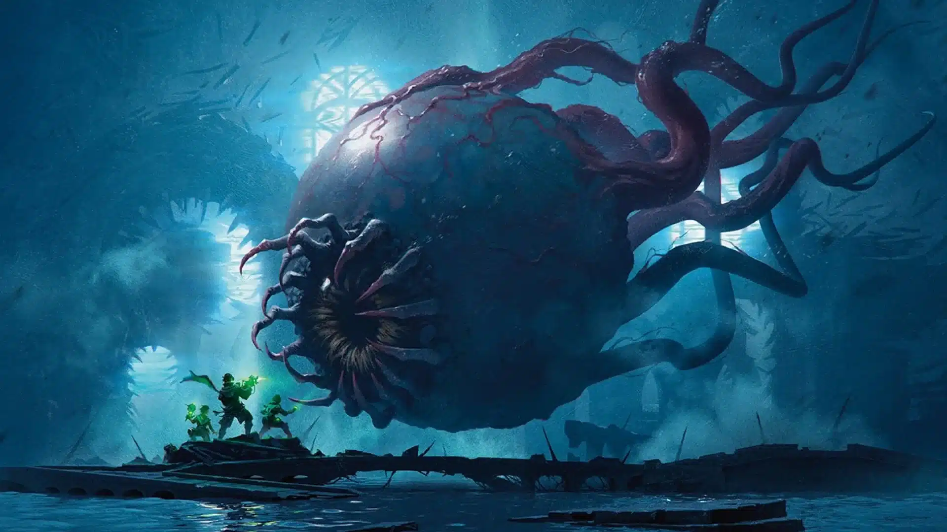 Abhorrent Oculus | Duskmourn: House of Horrors | Art by Bryan Sola