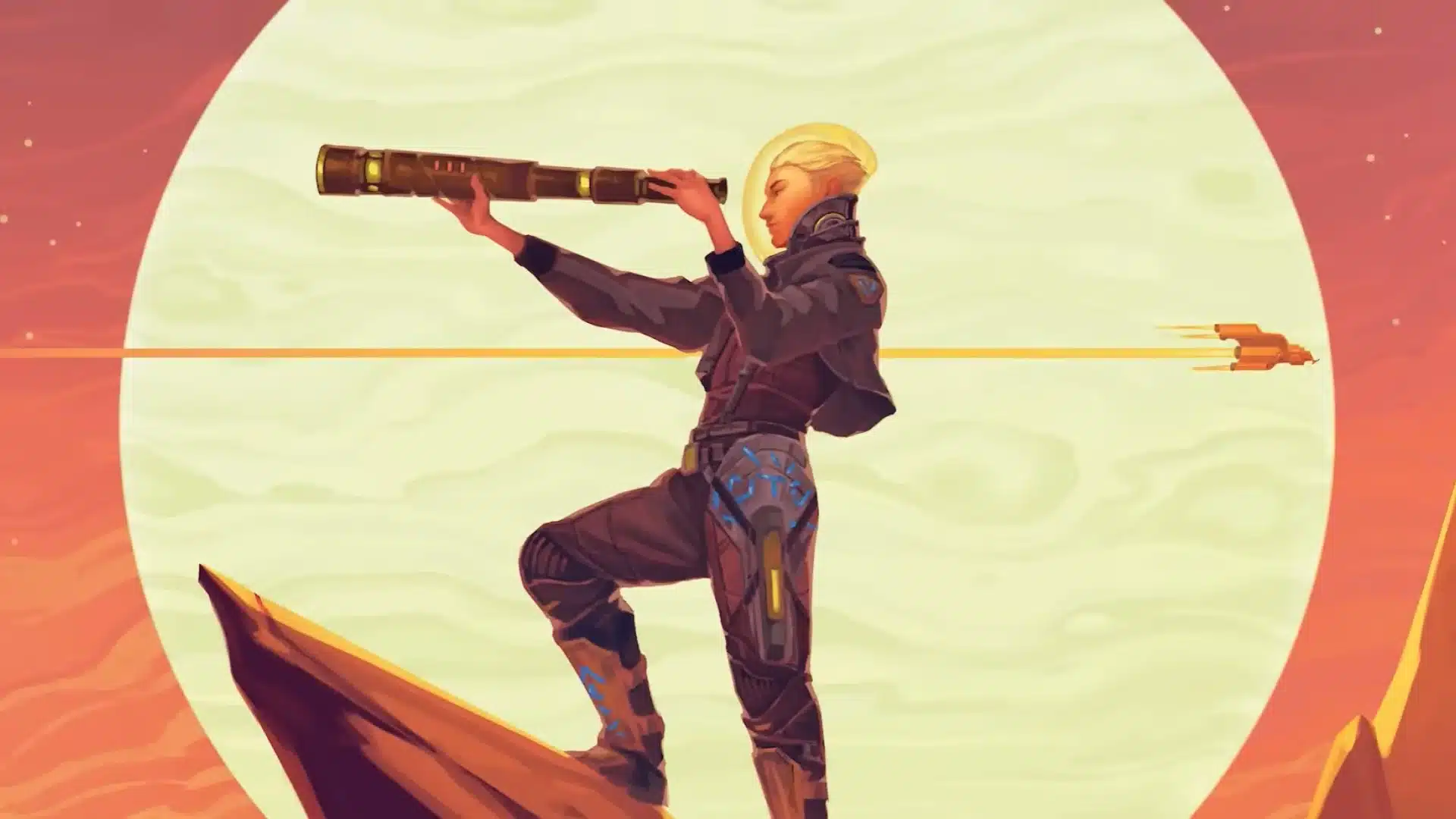 Sami, Wildcat Captain | Edge of Eternities | Art by Ashley Mackenzie