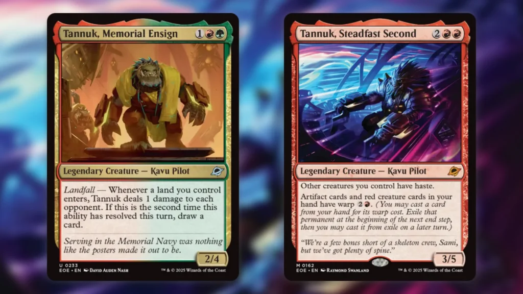 Legendary Variants Edge of Eternities Tannuk