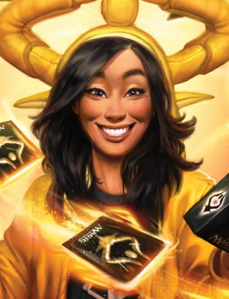 Vorthos, Steward of Myth | Unfinity | Art by Caroline Gariba