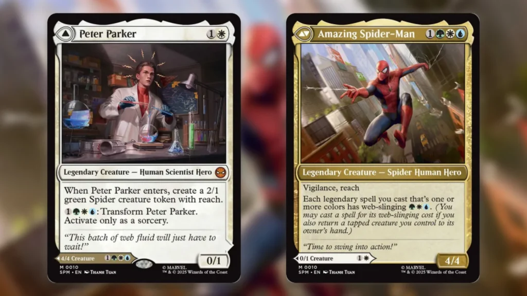 MTG MDFC Rules Change Spider-Man
