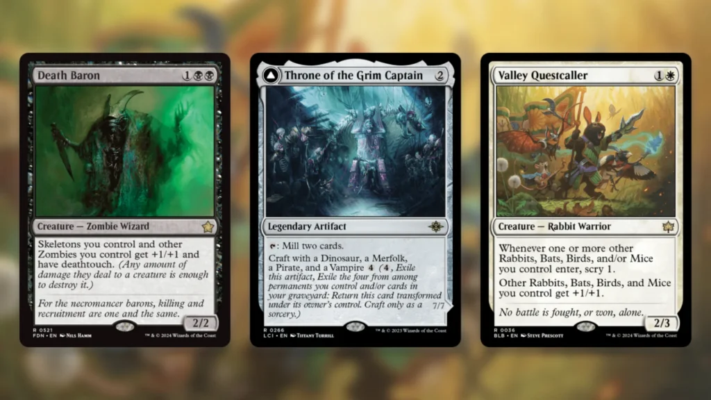 Multi Typal Support MTG Past Examples