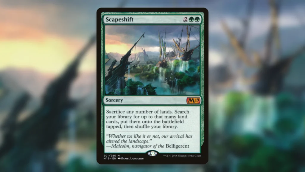 Scapeshift Price Spike MTG Featured Image