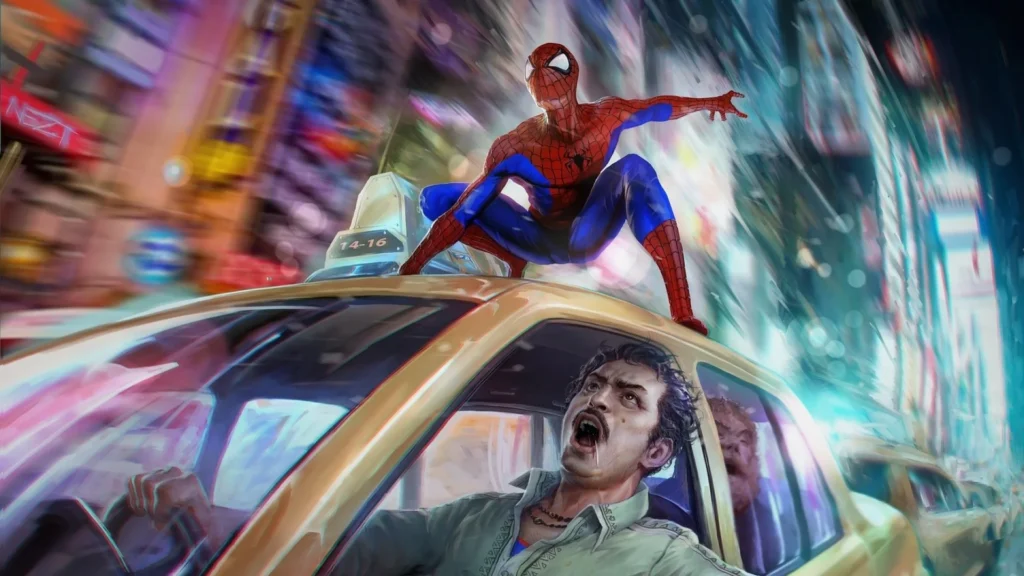 Taxi Driver | Marvel's Spider-Man | Art by Nestor Ossandon Leal