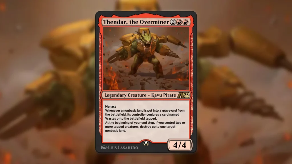 Thendar, the Overminer