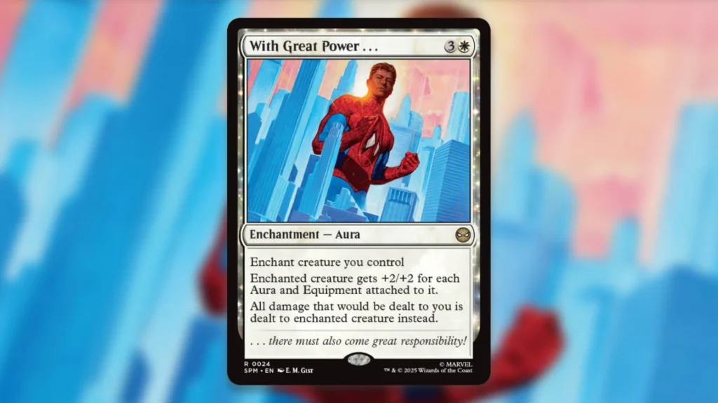 Early Spider-Man Spoilers MTG With Great Power...