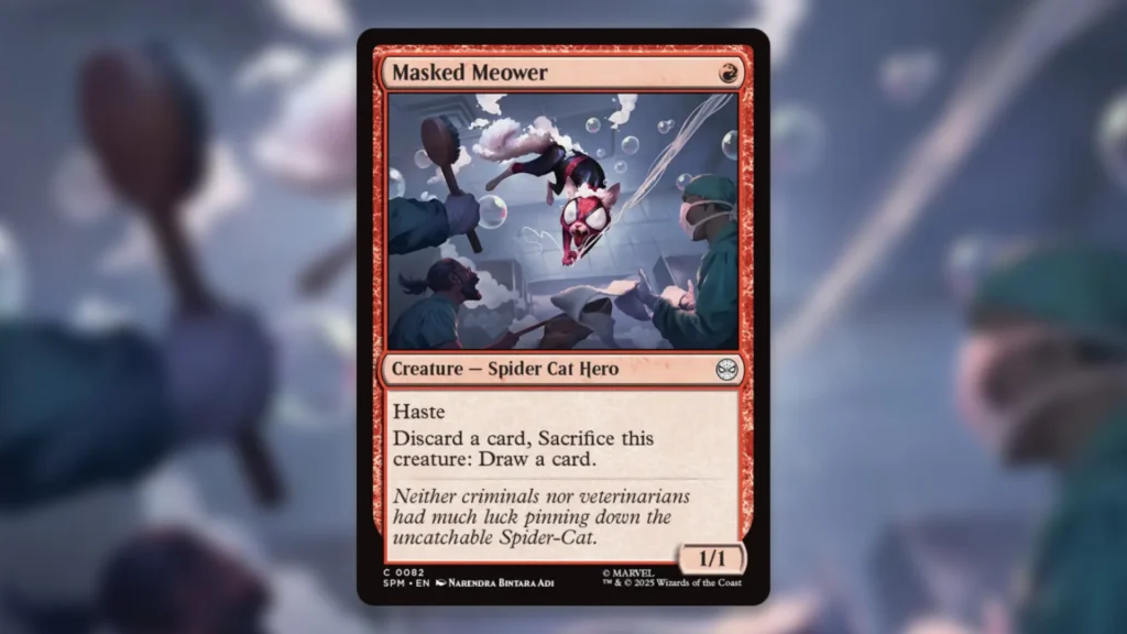 Best Pauper Commons Spider Man Masked Meower