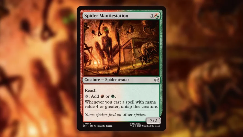 Best Pauper Commons Spider Man Spider Manifestation