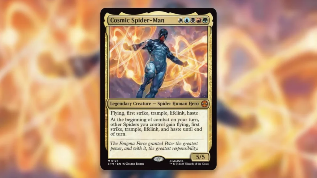 Best Commanders MTG Spider-Man Cosmic Spider-Man