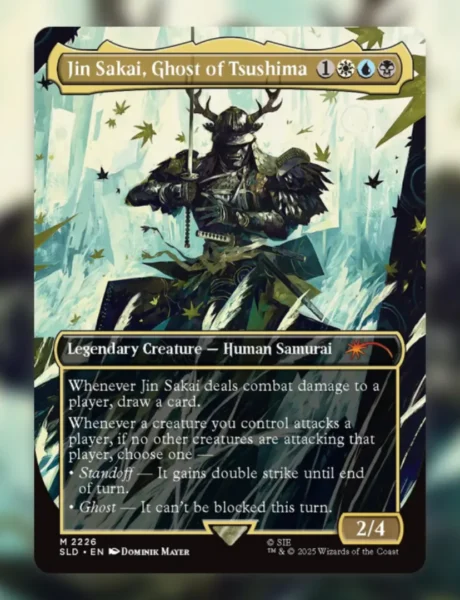 Jin Sakai Ghost of Tsushima MTG