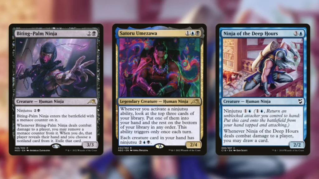 Jin Sakai Ghost of Tsushima MTG Ninjas