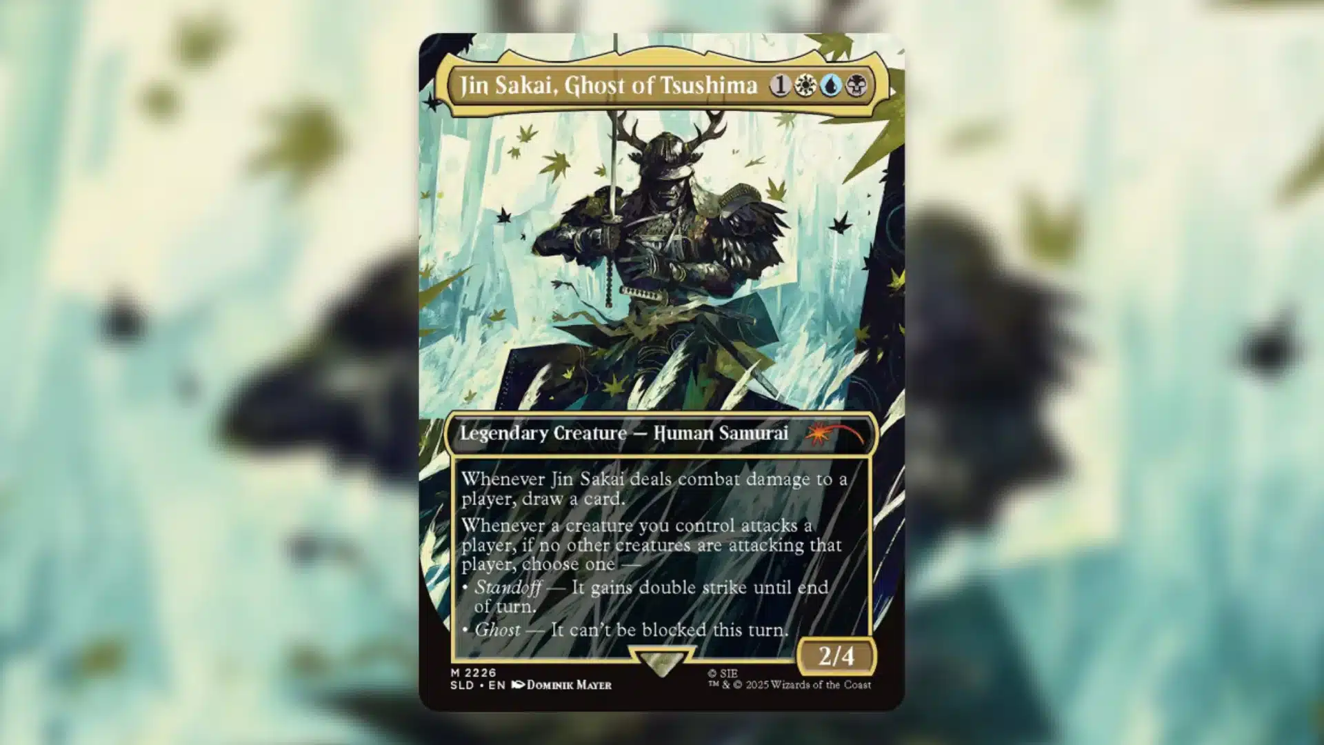Jin Sakai Ghost of Tsushima MTG