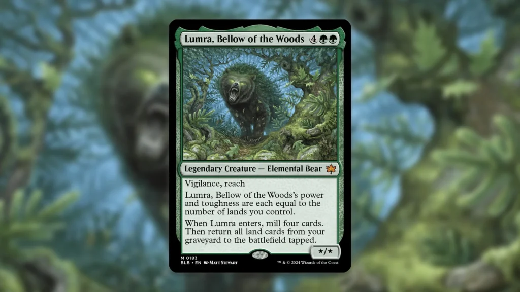 Lumra, Bellow of the Woods