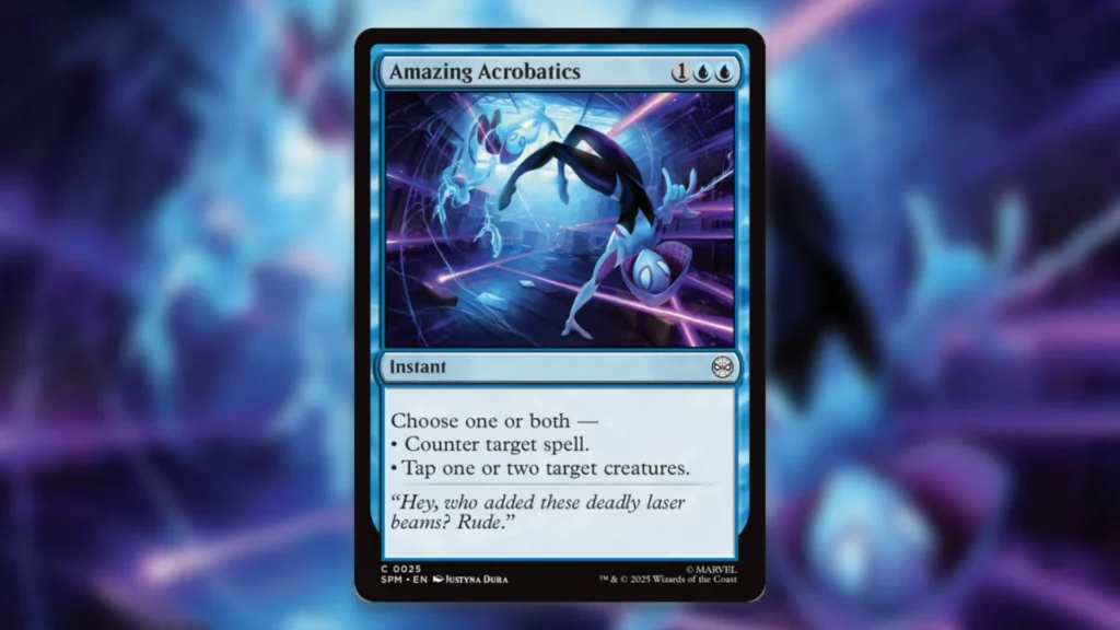 MTG Spider-Man Commons Amazing Acrobatics