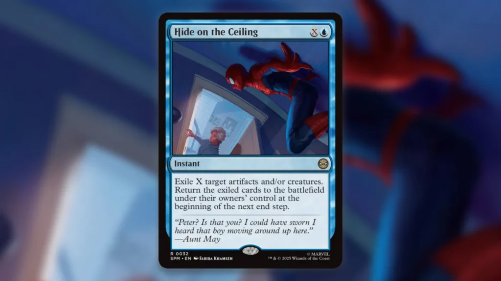Mister Negative MTG Hide on the Ceiling