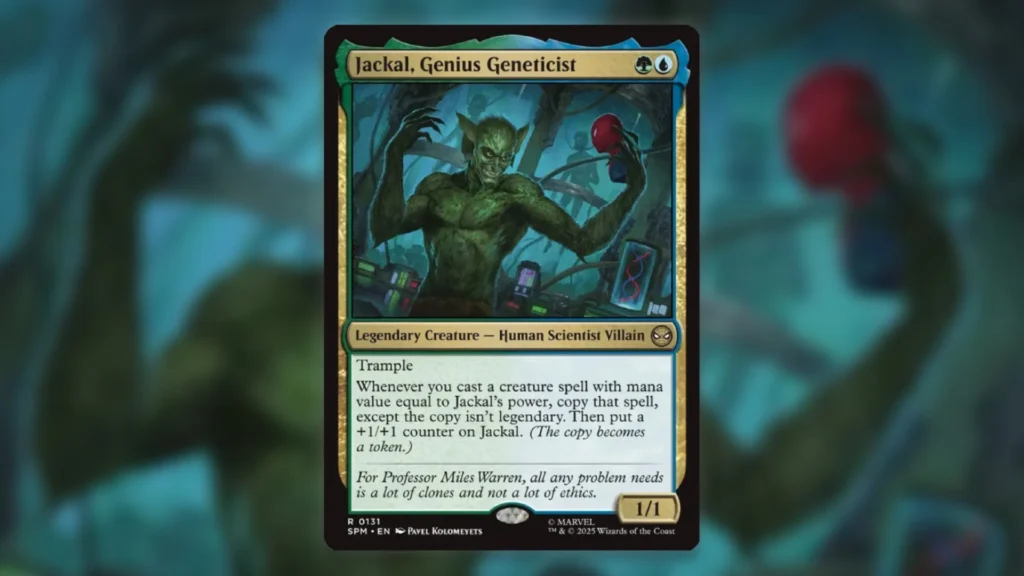 Mister Negative MTG Jackal Genius Geneticist