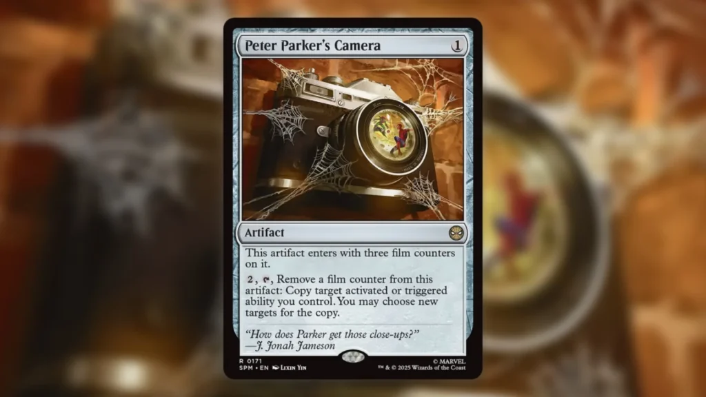 Peter Parker's Camera
