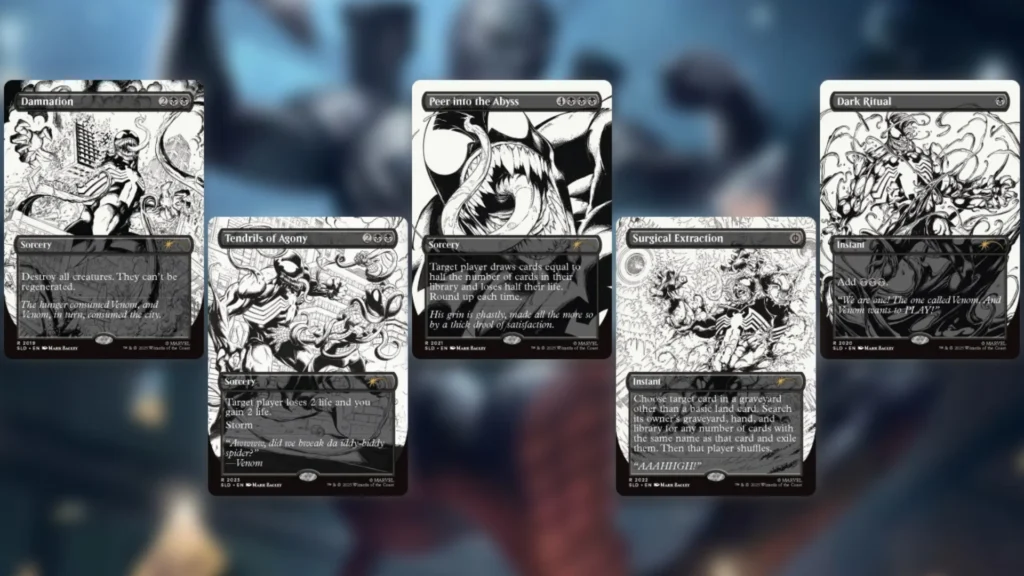 Spider-Man Venom Secret Lair Ink