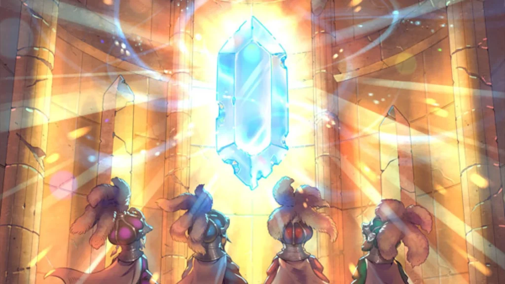 The Crystal's Chosen | Final Fantasy | Art by Kotetsu Kinoshita