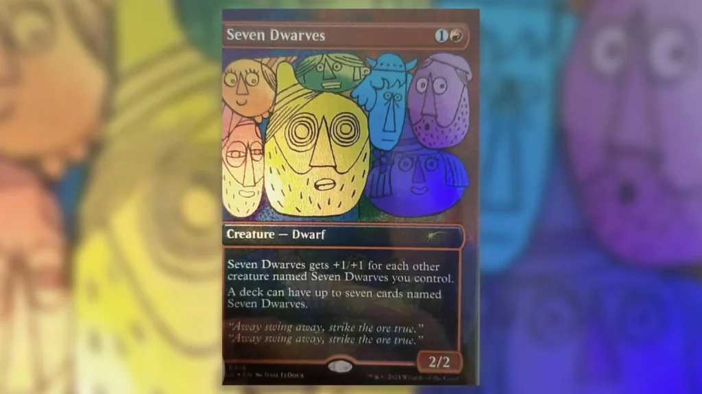 Final Seven Dwarves MTG Bonus Card
