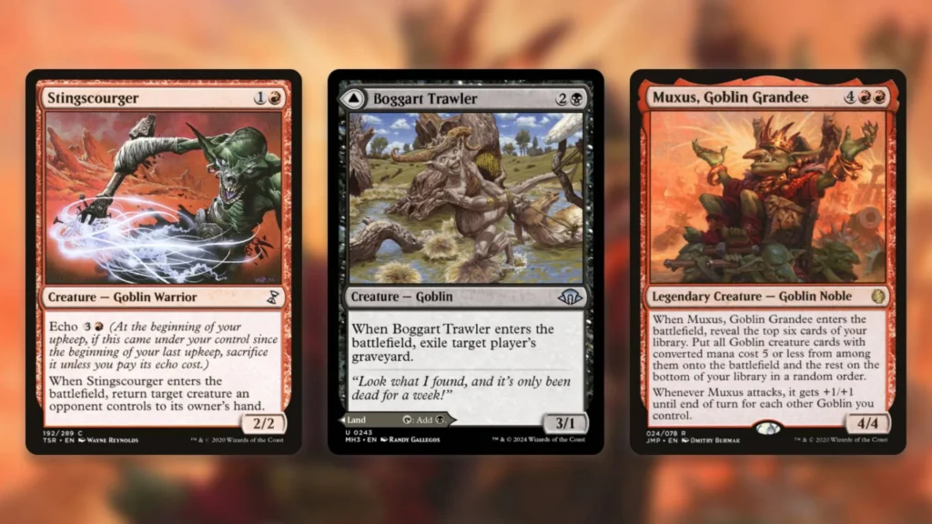 Goblin Typal MTG Legacy Toolbox Options