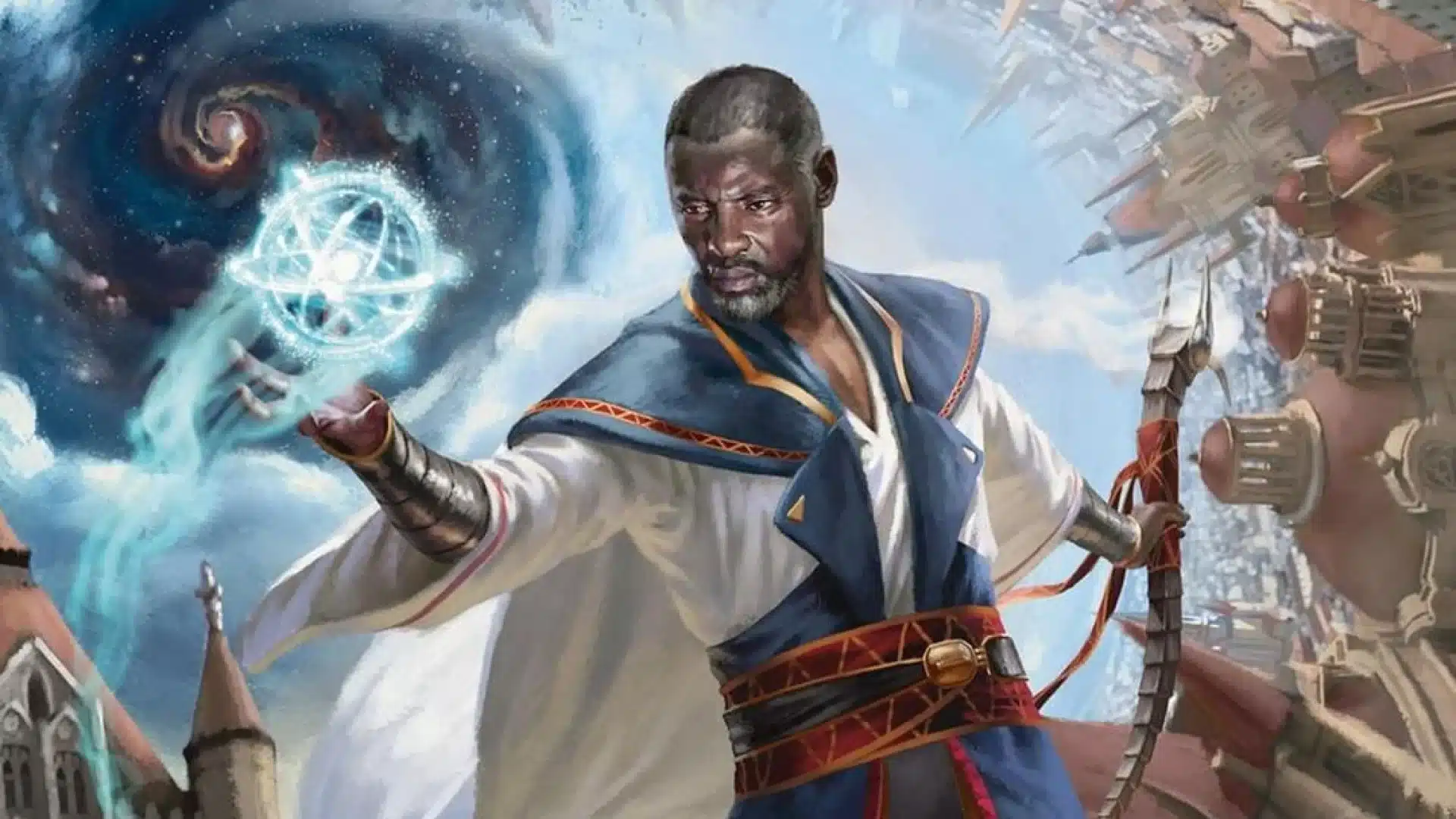 Teferi, Time Raveler | War of the Spark | Art by Chris Rallis