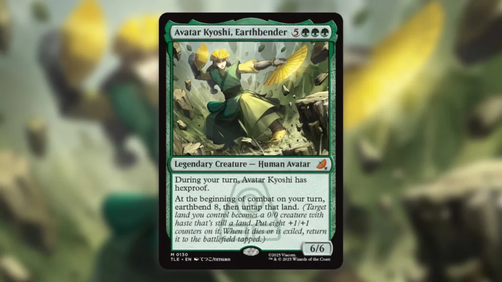 MTG Avatar Jumpstart Spoilers Avatar Kyoshi Earthbender