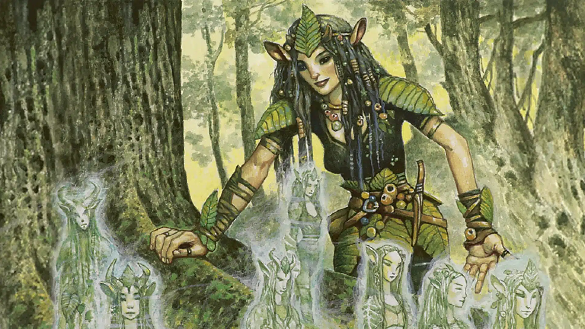 Heritage Druid | Morningtide | Art by Larry MacDougall