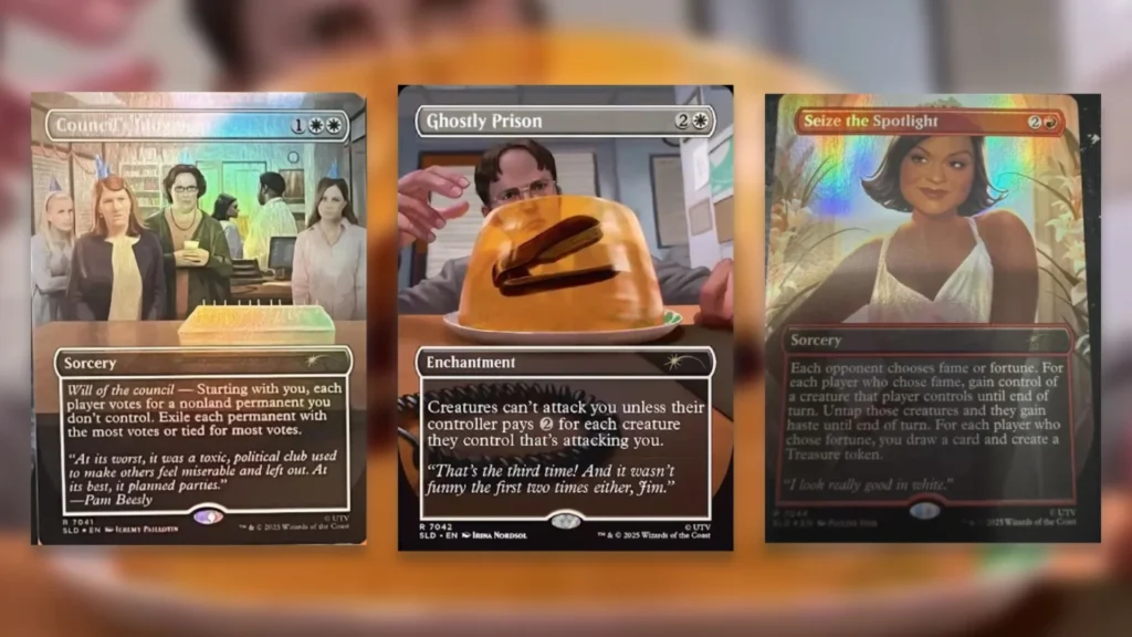 Secret Scare Bonus Cards The Office 2