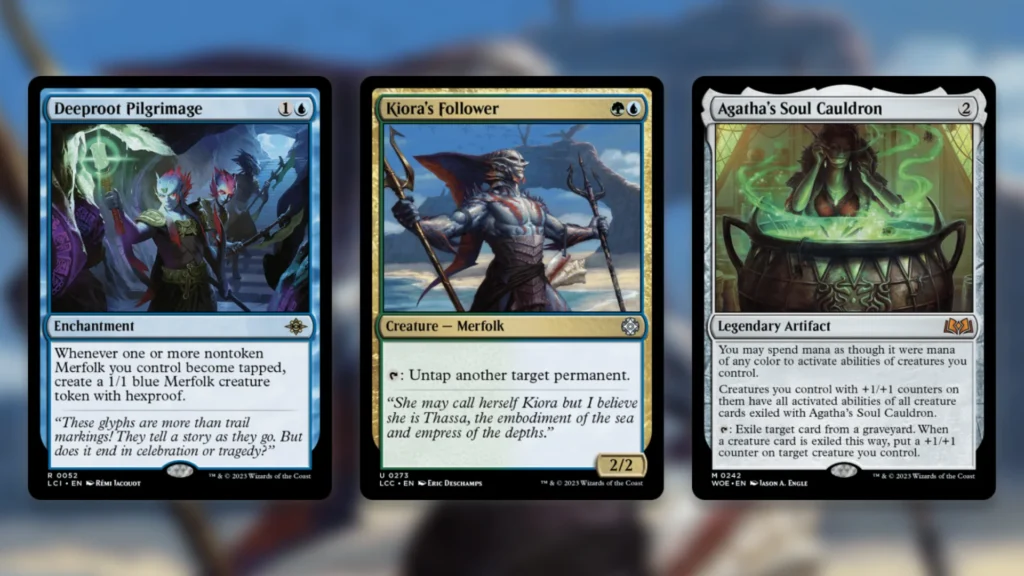 Simic Merfolk MTG Pioneer Combo Line