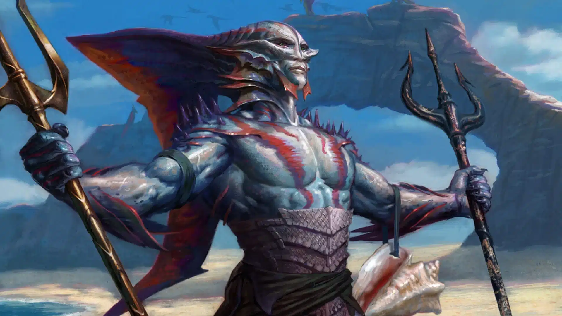 Kiora's Follower | Born of the Gods | Art by Eric Deschamps