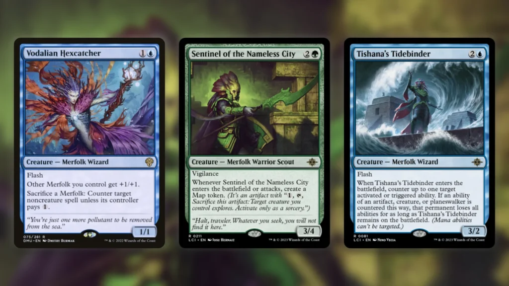 Simic Merfolk MTG Pioneer Typal Beatdown