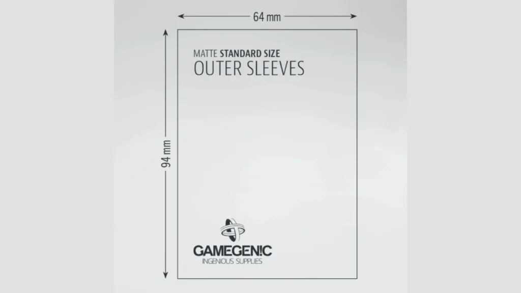 MTG Card Sleeves Sleeve Size