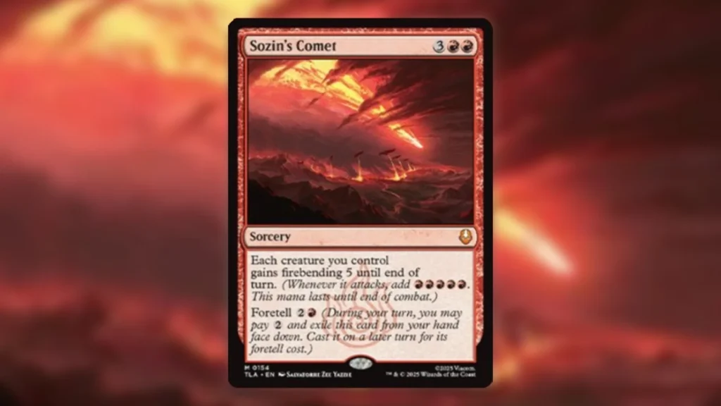 Sozin's Comet MTG