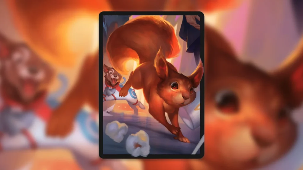Squirrel Token Sleeve