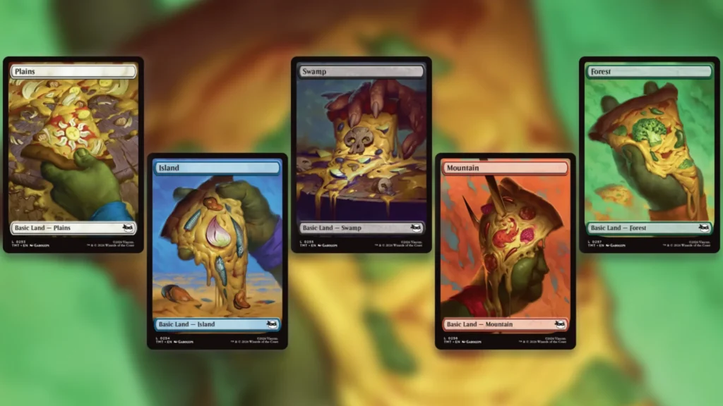 TMNT Pizza Lands MTG