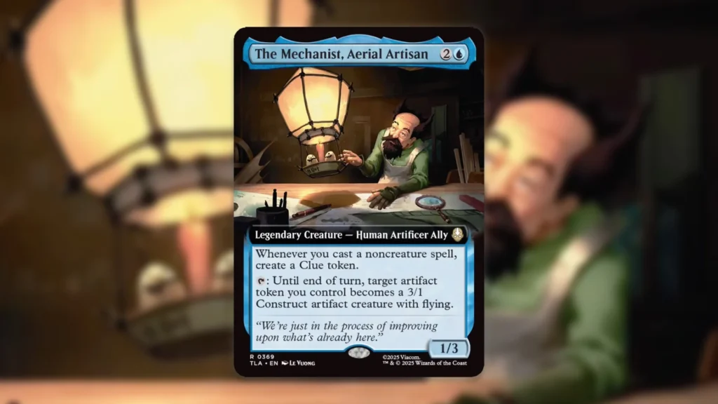 The Mechanist, Aerial Artisan