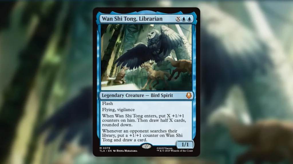 Best Cards MTG Avatar Wan Shi Tong Librarian