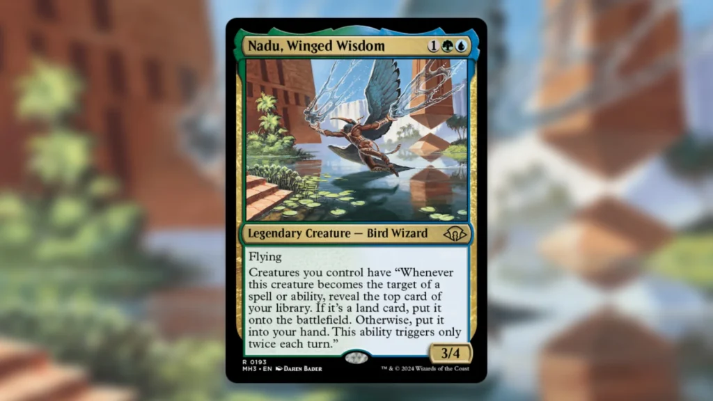 Duel Commander Bans November 2025 Nadu Winged Wisdom