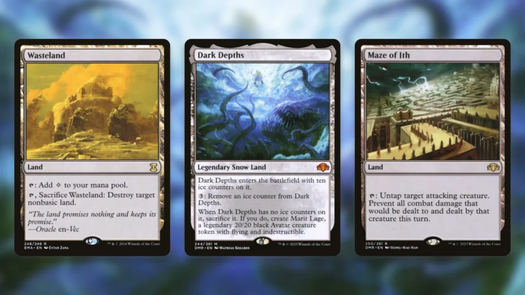 Gruul Lands MTG Legacy Core Plan