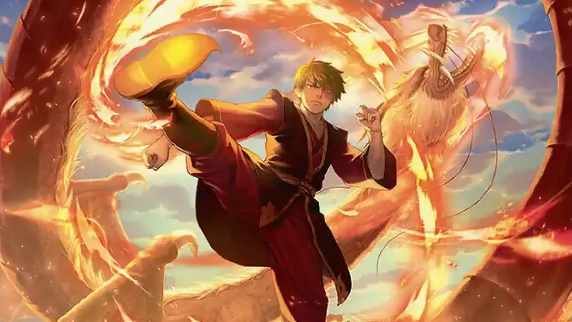 Firebender Ascension | Avatar: The Last Airbender | Art by Tetsuko