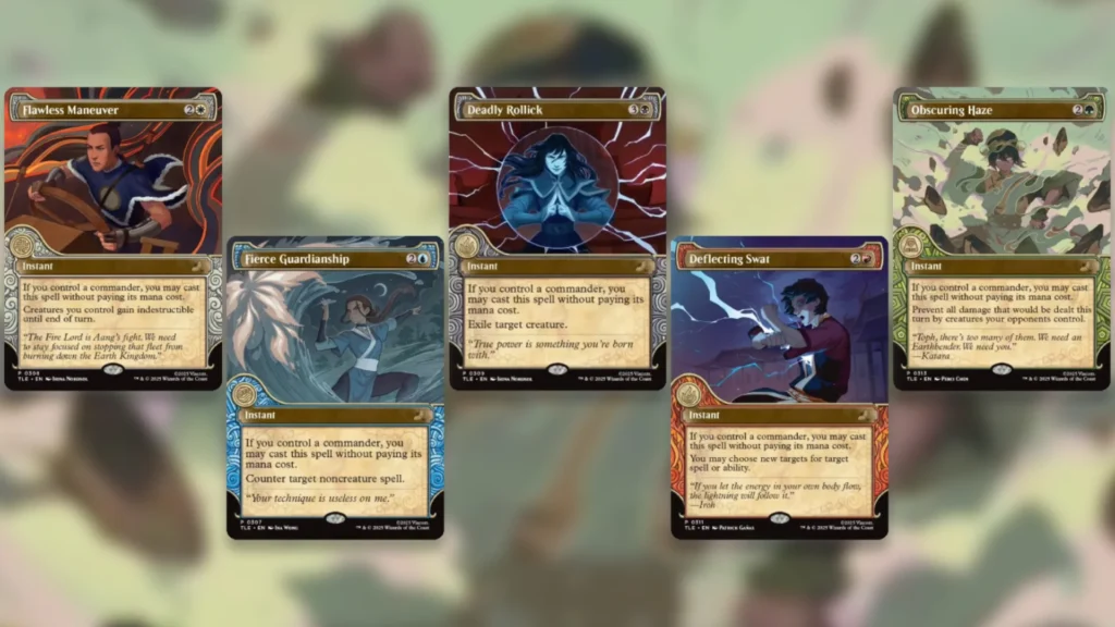 MTG Avatar Commander Bundle Free Spell Cycle