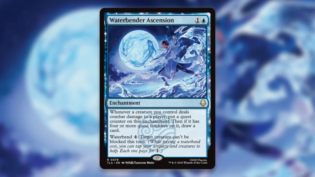 MTG Avatar Waterbender Ascension