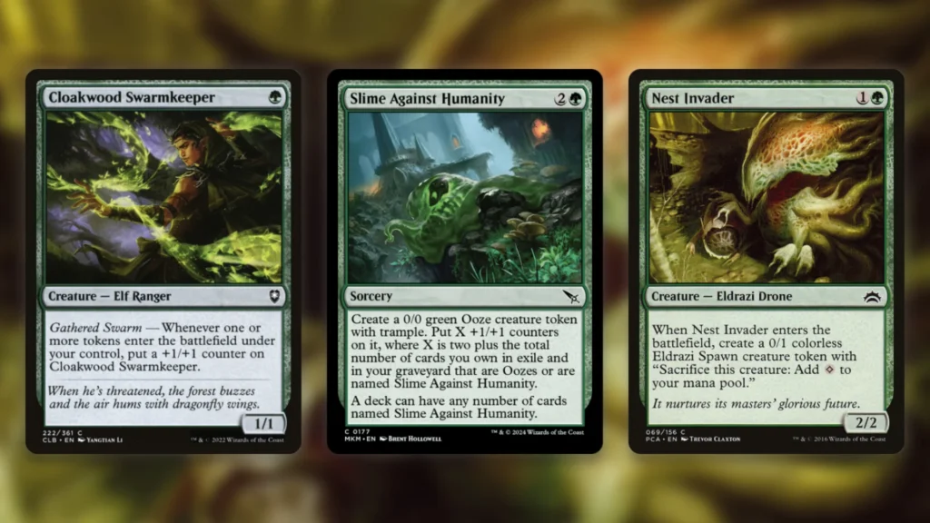 Mono-Green Counters MTG Pauper Token Synergies