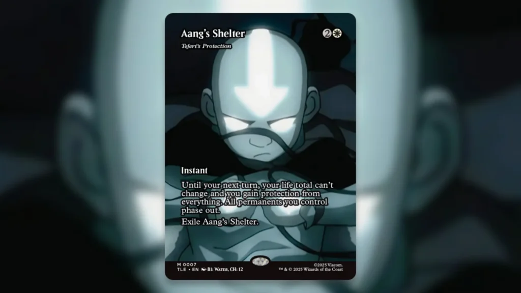 Most Expensive Avatar Bonus Sheet Teferi's Protection Aang's Shelter