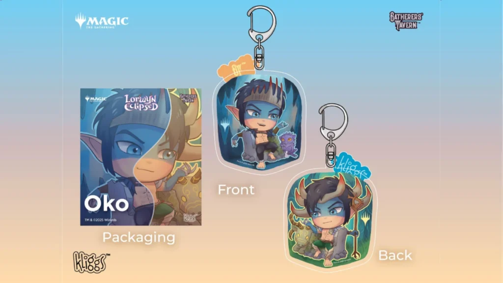 Oko Lorwyn Eclipsed MTG Keyring Leak